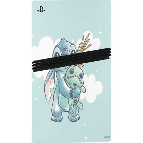 Disney Lilo and Stitch Stitch and Scrump PS5 Pro Bundle Skin